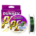 Шнуры DUNAEV BRAID PE X8 ЗЕЛЕНЫЙ