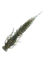 Приманка ZUB-LARVA  60мм(2,4")-7шт, (цвет 501) серый с блестками