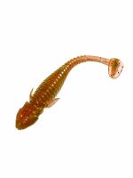 Приманка ZUB-ROCKER  90мм(3,5")-5шт, (цвет 503) коричневый с блестками