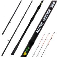 Удилище фидерное "ACTIVE FEEDER", тест до 150 г, 3,90 м, 3+3, (1,5oz - стекл., диам. 2,2)