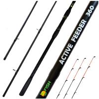 Удилище фидерное "ACTIVE FEEDER", тест до 150 г, 3,60 м, 3+3, (1,5oz - стекл., диам. 2,2)