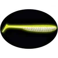 Приманка ZUB-BLEAK 150мм(5,9")-4шт, (цвет 404) желтый светящийся