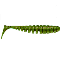 Приманка ZUB-SHAD  60мм(2,3") -7шт, (цвет 505) зеленый с блестками