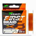 ШНУР ПЛЕТЕНЫЙ INTECH FIRST BRAID PE X8 ORANGE 100M