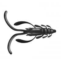 Приманка ZUB-NIMFA 45мм(1,8")-8шт, (цвет 701) черный