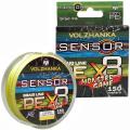Леска плетеная SENSOR MONSTER GAME X8 цв.ФЛУО ЖЕЛТЫЙ