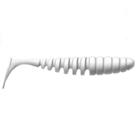 Приманка ZUB-SHAD  60мм(2,3") -7шт, (цвет 801) белый
