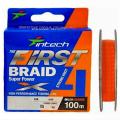 ШНУР ПЛЕТЕНЫЙ INTECH  FIRST BRAID X4 ORANGE 100M