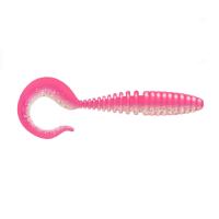 Приманка ZUB-TWIST 150мм(5,9")-4шт, (цвет 038) розовый верх-натурал низ