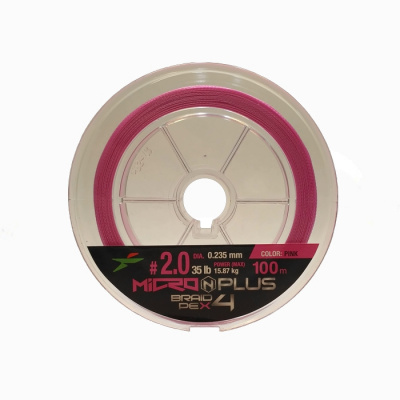 Шнур плетеный Intech MicroN Plus PE x4 100m (#2.0 (35lb / 15.88kg)) Шнур плетеный Intech MicroN Plus PE x4 100m (#2.0 (35lb / 15.88kg))
