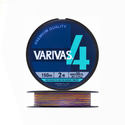 Плетеный шнур VARIVAS PE 4 150m 2.0 Marking Плетеный шнур VARIVAS PE 4 150m 2.0 Marking