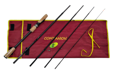 Удилище спиннинговое COMPANION, 5 секции, длина 2,28 м, тест 5-21 г