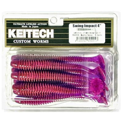 Приманка силиконовая Keitech Swing Impact 4" PAL #13 Mystic Spice Приманка силиконовая Keitech Swing Impact 4" PAL #13 Mystic Spice