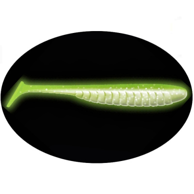 Приманка ZUB-BLEAK 175мм(6.9")-3шт, (цвет 403) зеленый светящийся
