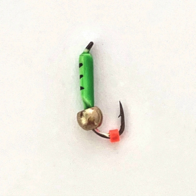 Столбик с латунным шариком 1,5 мм ЗЕЛЕНЫЙ