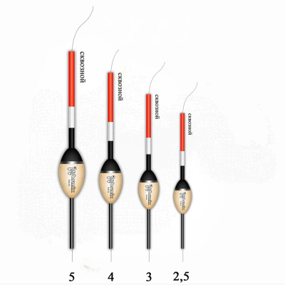 720 поплавок бальсовый 2,5гр. 72025