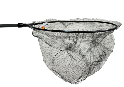 Голова для подсачека 50 х 40 х 35см (Д х Ш х Г), сетка леска, ячейка 7 мм, рамка аллюм,  вес 120 гр.