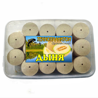 Технопланктон Дыня (60г/шт; уп/14шт) Технопланктон Дыня (60г/шт; уп/14шт)