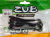 Приманка ZUB-WORM-ZANDER 108мм(4,3")-5шт, (цвет 040) черный верх-изумрудный низ