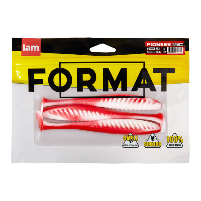 Силиконовая приманка FORMAT PIONEER 150mm (3шт.) цвет F02