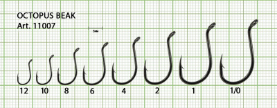 Крючок FS OCTOPUS BEAK № 6 с ушком, покрытие BN (8 шт) Крючок FS OCTOPUS BEAK № 6 с ушком, покрытие BN (8 шт)