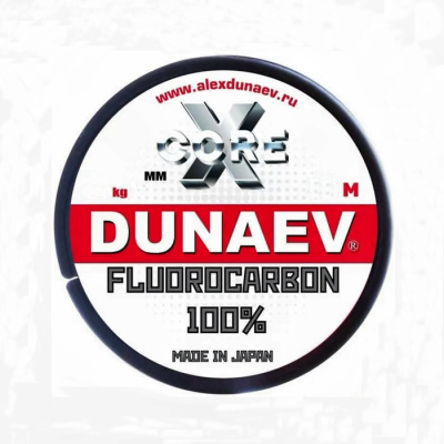 Леска Dunaev Fluorocarbon 0.117мм 30м