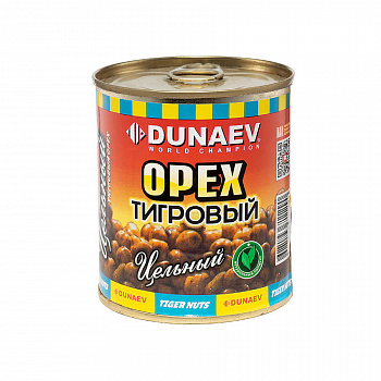 Добавка для прикормки металлобанка 320мл "Дунаев Тигровый орех цельный"