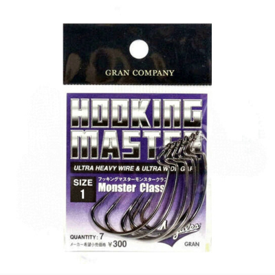Оффсетный крючок VARIVAS Hooking Master Monster Class №1 Оффсетный крючок VARIVAS Hooking Master Monster Class №1