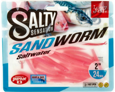 Черви съедоб. искусст. LJ Salty Sensation SANDWORM 2.0in (05.00)/F05 24шт. Черви съедоб. искусст. LJ Salty Sensation SANDWORM 2.0in (05.00)/F05 24шт.