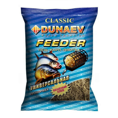 Прикормка "DUNAEV КЛАССИКА" 0.9кг Фидер Универсальная