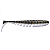 Приманка ZUB-SHAD 120мм(4,7")-5шт, (цвет 030) черный верх - натурал низ