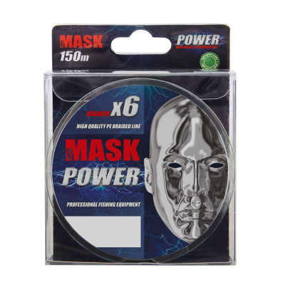Леска плетёная AKKOI MASK POWER X6-150 (green) d0,20mm Леска плетёная AKKOI MASK POWER X6-150 (green) d0,20mm