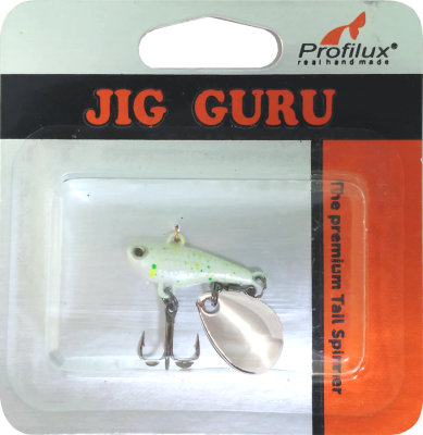 Джиг-блесна Тэйл-Спиннер ( 5 гр)  цв.312 (белый перламутр) Джиг-блесна Тэйл-Спиннер ( 5 гр)  цв.312 (белый перламутр)