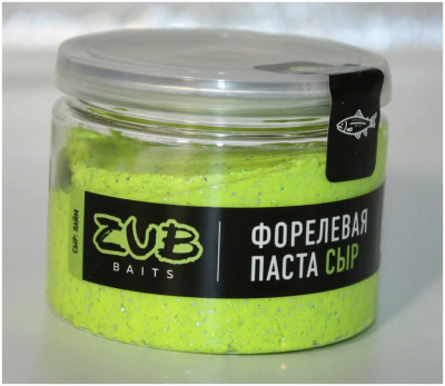 Паста ZUB 60мл Форель "Сыр" Лайм Паста ZUB 60мл Форель "Сыр" Лайм