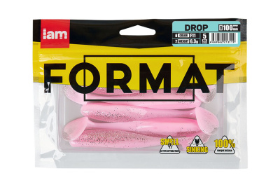 Силиконовая приманка FORMAT DROP 100mm (5шт.) цвет F11 Силиконовая приманка FORMAT DROP 100mm (5шт.) цвет F11