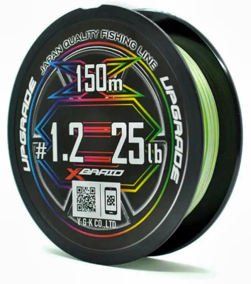 Шнур YGK X-Braid Upgrade X8 Pentagram 150m #1.2-25lb Шнур YGK X-Braid Upgrade X8 Pentagram 150m #1.2-25lb