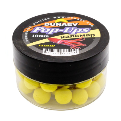 Бойлы DUNAEV POP-UP 10мм Кальмар (30г)