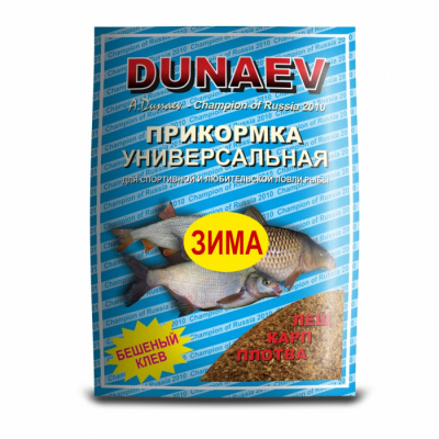 Прикормка "DUNAEV iCE-КЛАССИКА" 0.75кг Универсальная