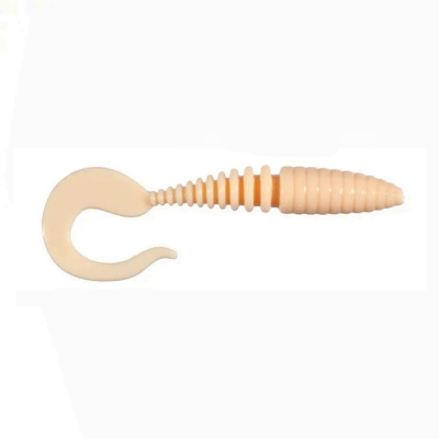 Приманка ZUB-TWIST  50мм(2")-10шт, (цвет 303) телесный Приманка ZUB-TWIST  50мм(2")-10шт, (цвет 303) телесный