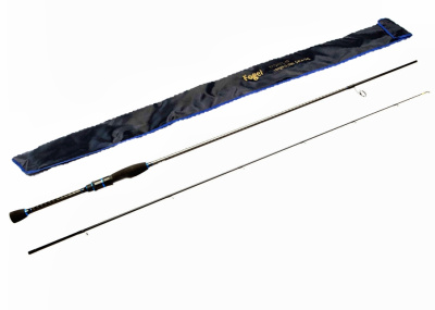 Удилище спиннинговое FOGEL, 2 секции, полая верш, длина 2.10 м, тест 6-25 г