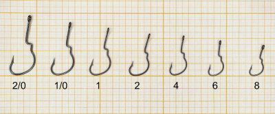 Крючок офсетный FS DOUBLE LOCK WORM, №2/0, покрытие BN (4 шт) Крючок офсетный FS DOUBLE LOCK WORM, №2/0, покрытие BN (4 шт)