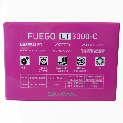 Катушка Daiwa 20 Fuego LT 3000-C