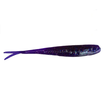 Приманка ZUB-HORDA SLAG 144мм(5,6")-4шт, (цвет 610) фиолетовый с блестками Приманка ZUB-HORDA SLAG 144мм(5,6")-4шт, (цвет 610) фиолетовый с блестками