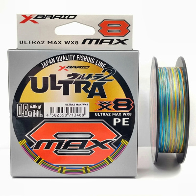 Шнур YGK X-Braid Ultra Max WX8 150m #0.8-6.8kg