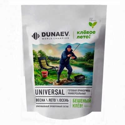 Прикормка "DUNAEV-READY" 0.9кг Универсальная
