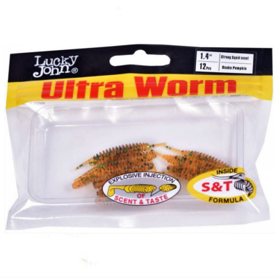 Слаги съедобные искусственные LJ Pro Series ULTRAWORM 1,4in (03.50)/PA19 12шт. Слаги съедобные искусственные LJ Pro Series ULTRAWORM 1,4in (03.50)/PA19 12шт.