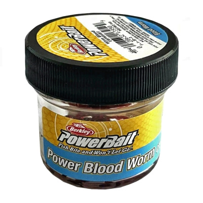 Приманка мягкая мотыль Berkley Powerbait Blood Worm Micro Blood Red Приманка мягкая мотыль Berkley Powerbait Blood Worm Micro Blood Red