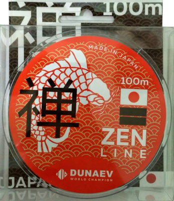 Леска DUNAEV ZEN Line 100m 0.09 мм Леска DUNAEV ZEN Line 100m 0.09 мм