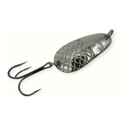 Блесна Колебалка Питер Ложка Чешуйчатая 14гр Белый