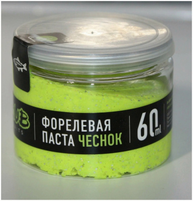 Паста ZUB 60мл Форель "Чеснок" Лайм Паста ZUB 60мл Форель "Чеснок" Лайм